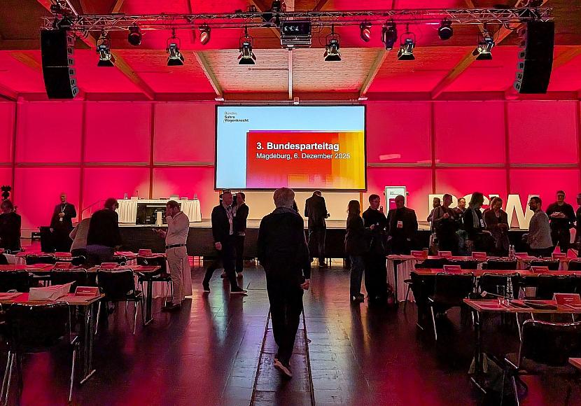 BSW startet zweitägigen Parteitag in Magdeburg