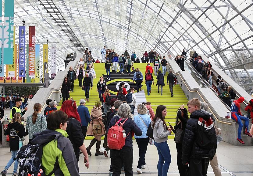 Erstmals über 300.000 Besucher auf Leipziger Buchmesse