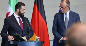 Merz sagt Syrien Unterstützung beim Wiederaufbau zu