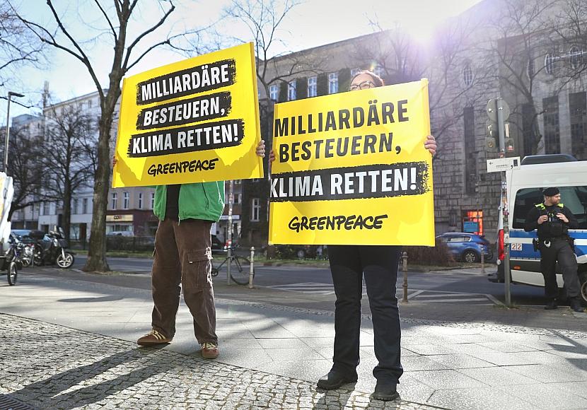 Greenpeace kritisiert wachsende Zahl an Superreichen