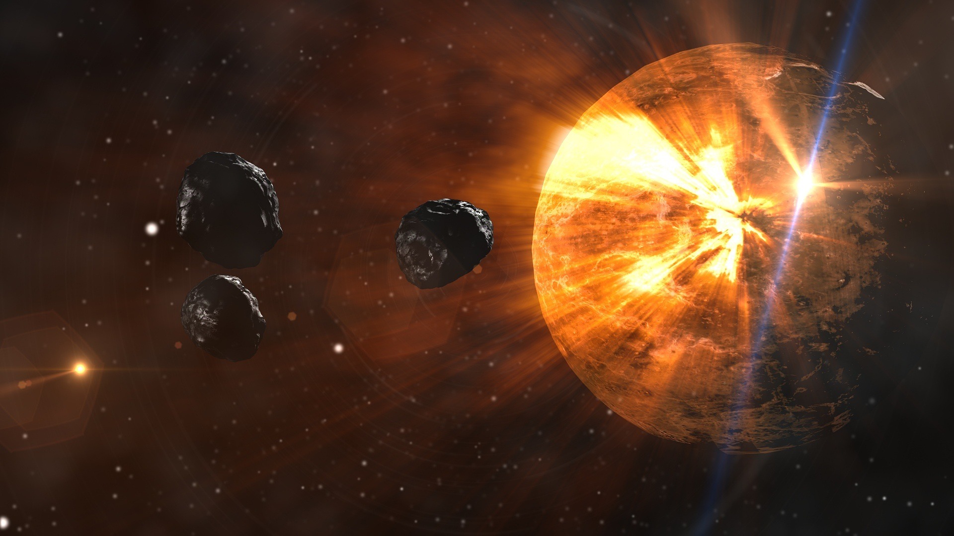 Problemlos erkennbar: Asteroid rast auf Erde zu