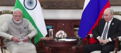 Indischer Premier Narendra Modi gibt Putin kalte Dusche